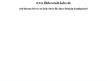 Tablet Screenshot of filderstadt.kdrs.de